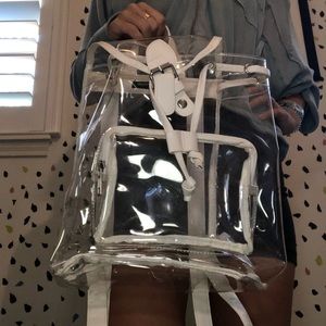 Brandy Melville clear backpack